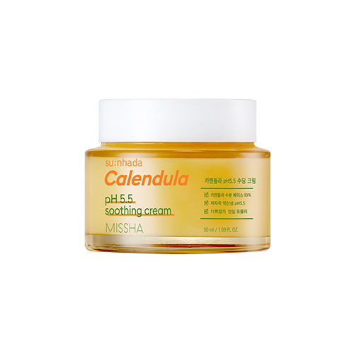 Missha SU:NHADA CALENDULA pH 5.5 SOOTHING CREAM